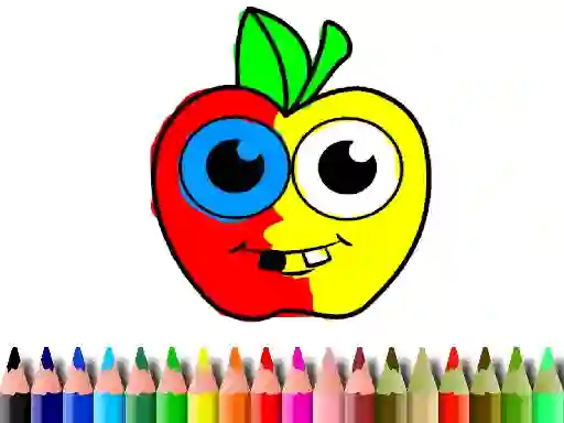 لعبة Back To School: Apple Coloring Book على الانترنت