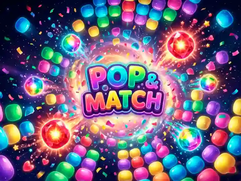 لعبة Pop & Match على الانترنت