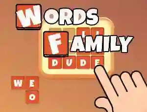 لعبة Words Family على الانترنت