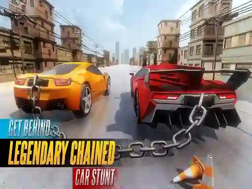 لعبة Chained Car Stunts Race Mega Ramp على الانترنت