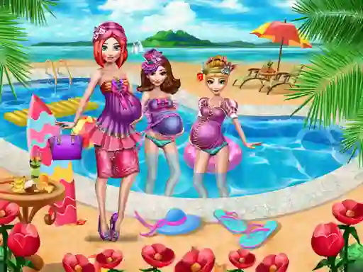 لعبة Moms Summer Break على الانترنت