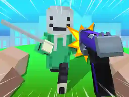 لعبة Block Craft 3D School على الانترنت