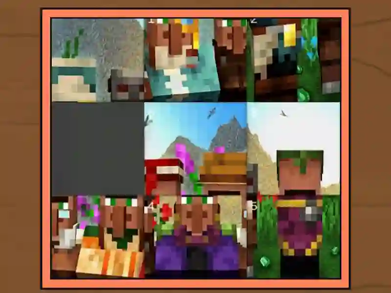 لعبة Puzzle Minecraft على الانترنت
