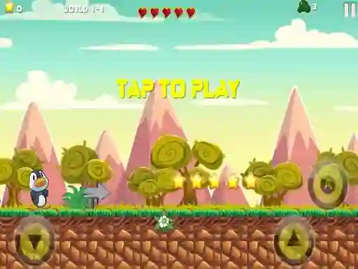 لعبة Adventurous Penguin على الانترنت