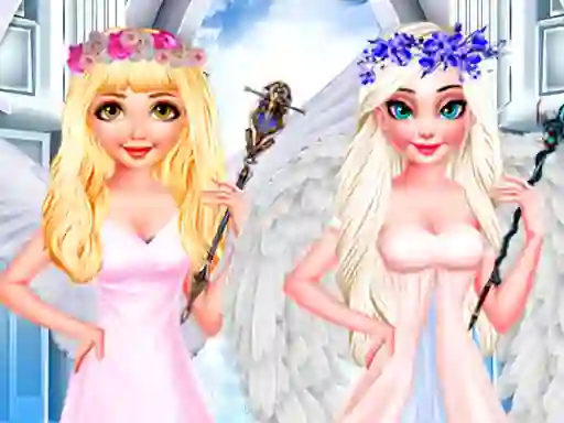 لعبة A Day in Angel World على الانترنت