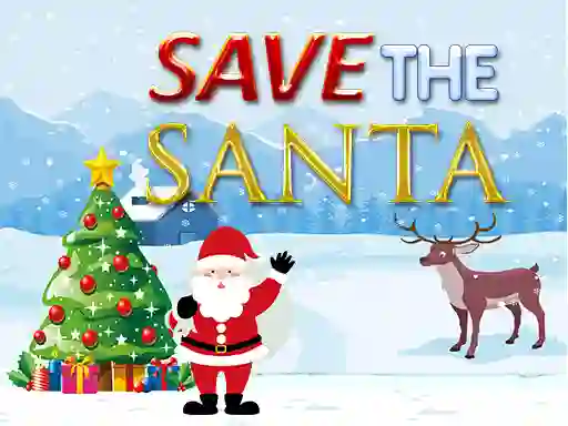 لعبة Save the Santa على الانترنت