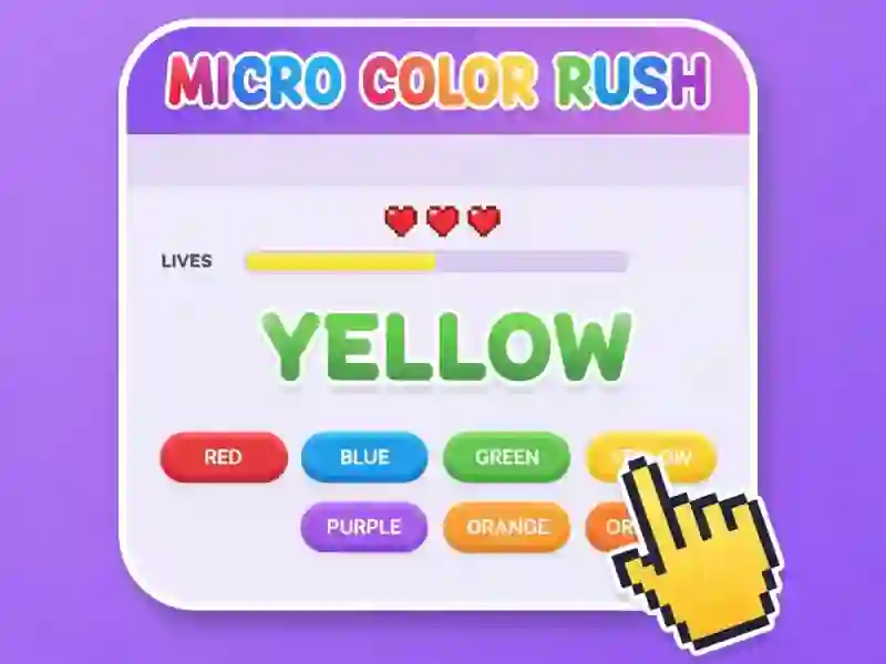 لعبة Micro Color Rush على الانترنت
