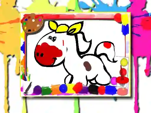 لعبة Horse Coloring Book على الانترنت
