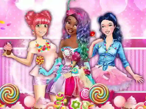 لعبة Sweet Party With Princesses على الانترنت