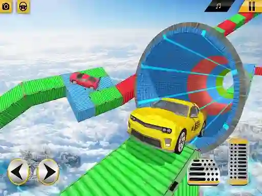 لعبة Impossible Car Driving 3d: Free Stunt على الانترنت