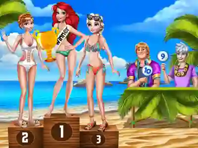 لعبة Summer Swimsuits Contest على الانترنت