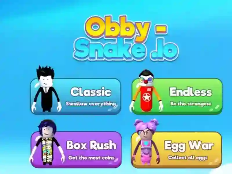 لعبة Obby - Snake .Io على الانترنت