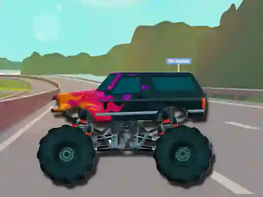 لعبة Extreme Monster Trucks Memory على الانترنت