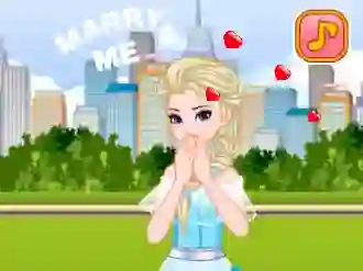 لعبة Perfect Proposal Elsa على الانترنت