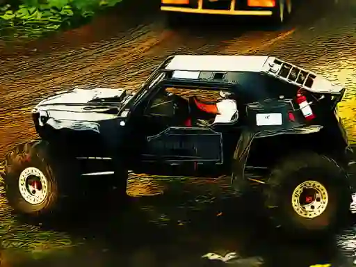 لعبة 4x4 Buggy Off-Road Puzzle على الانترنت