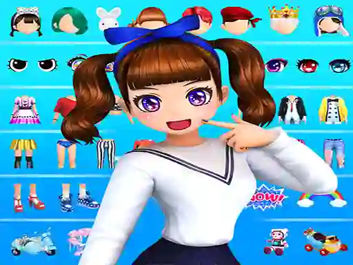 لعبة Styledoll! - 3D Avatar maker على الانترنت