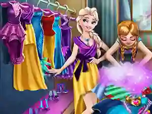لعبة Ice Kingdom Wardrobe Cleaning على الانترنت