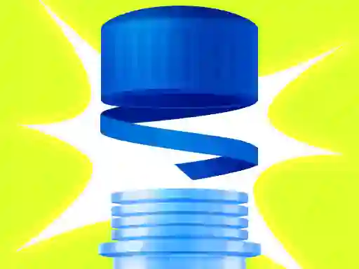 لعبة Bottlecap Challange على الانترنت