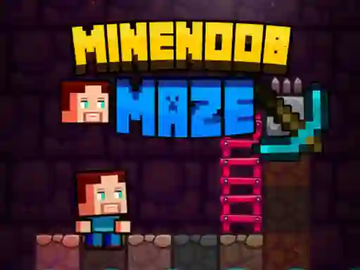 لعبة MineNoob Maze على الانترنت