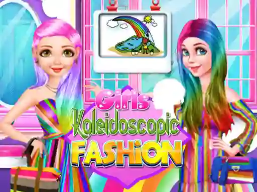 لعبة Girls Kaleidoscopic Fashion على الانترنت