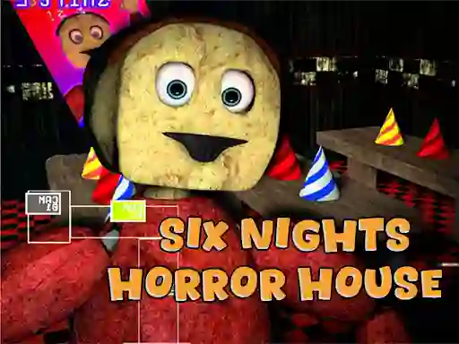 لعبة Six Nights at Horror House على الانترنت