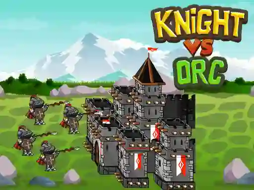 لعبة Knight Vs Orc على الانترنت