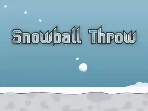 لعبة Snowball Throw على الانترنت