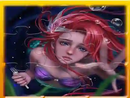 لعبة Mermaid Ariel Princess Jigsaw Puzzle على الانترنت