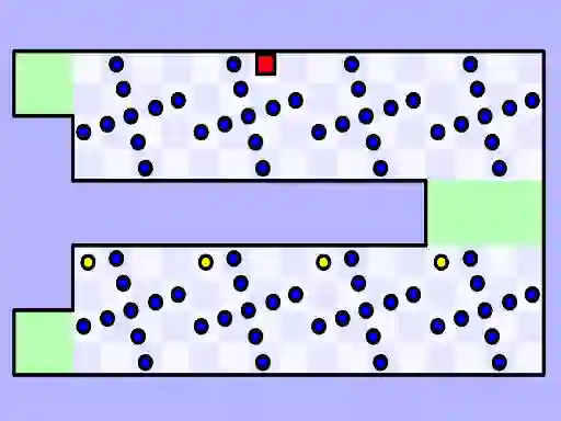 لعبة The World's Hardest Game على الانترنت