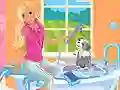 لعبة Barbie Pet Wash على الانترنت