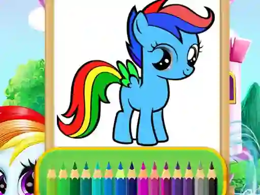 لعبة Wonder Pony Coloring على الانترنت