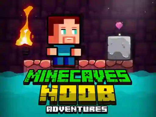 لعبة Minecaves Noob Adventure على الانترنت