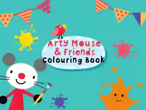 لعبة Arty Mouse & Friends Coloring Book على الانترنت