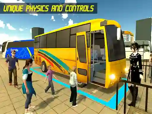 لعبة Modern Bus Parking Advance Bus على الانترنت