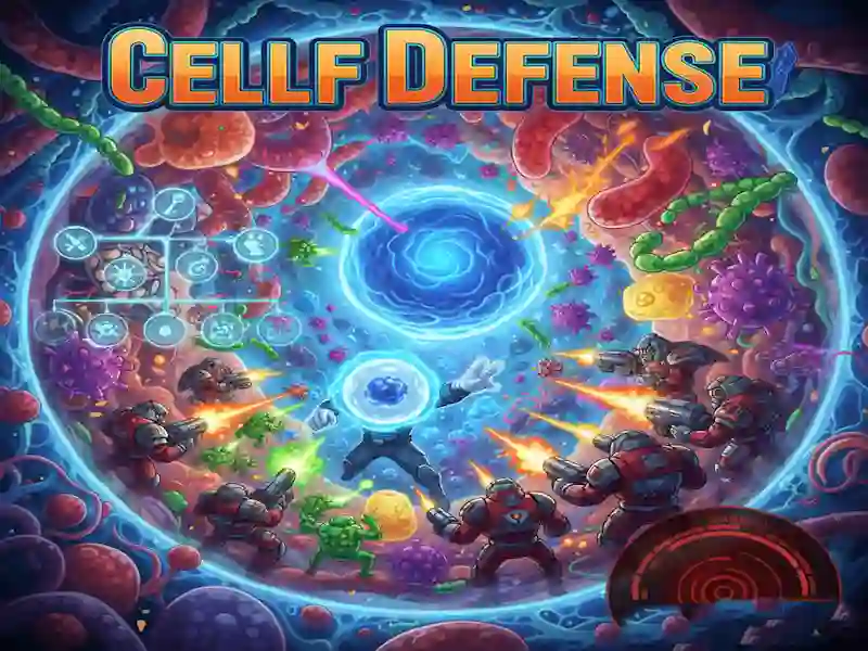 لعبة Cellf Defense على الانترنت