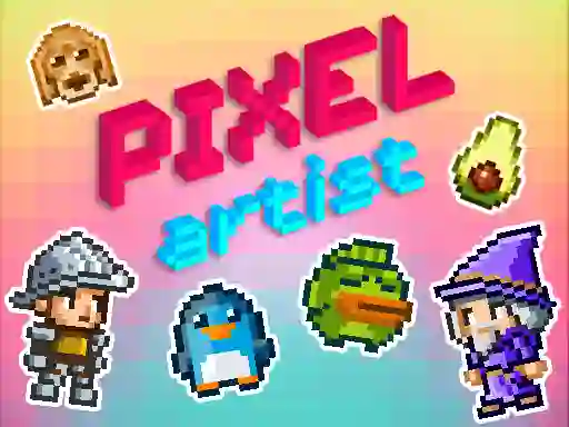 لعبة Pixel Artist على الانترنت