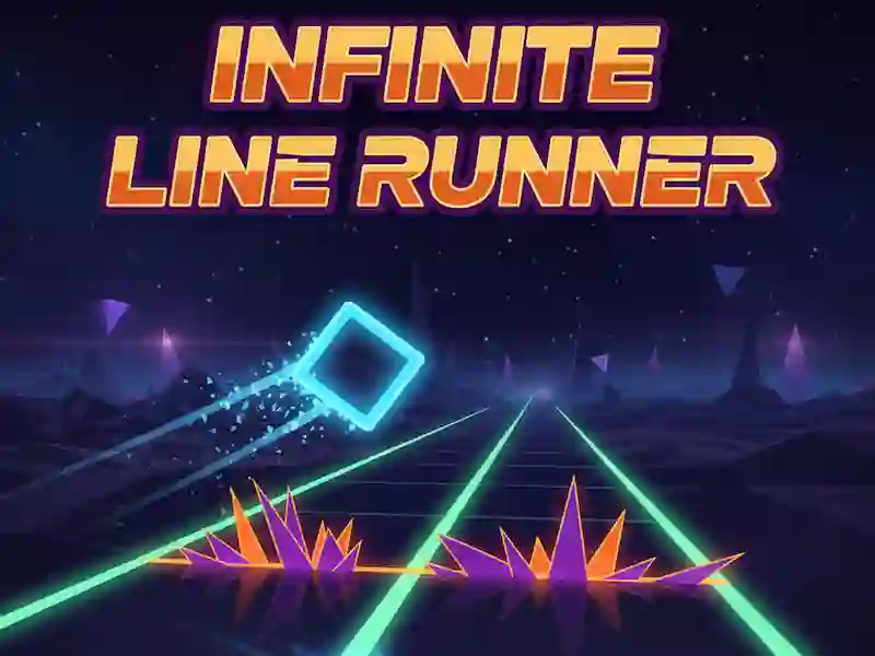 لعبة Infinite Line Runner على الانترنت