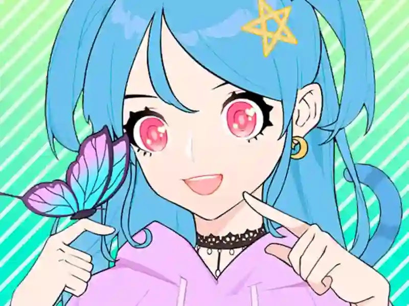 لعبة Anime Avatar Design على الانترنت