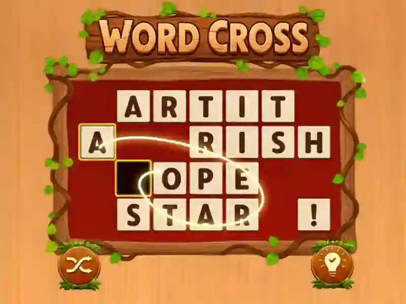 لعبة Word Cross على الانترنت