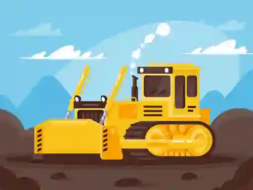 لعبة Big Trucks and Cars Memory على الانترنت