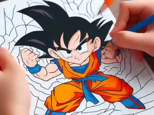لعبة Anime Coloring Book على الانترنت