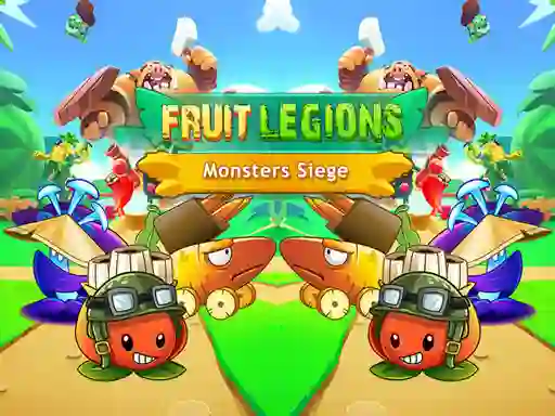 لعبة Fruit Legions: Monsters Siege على الانترنت