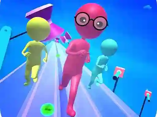 لعبة Fun Run Race 3d على الانترنت