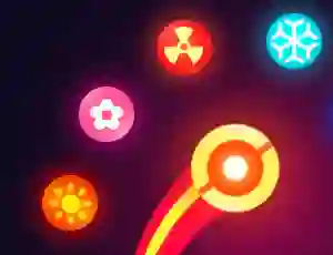 لعبة Super Neon Ball على الانترنت