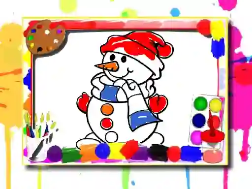 لعبة Winter Coloring Book على الانترنت