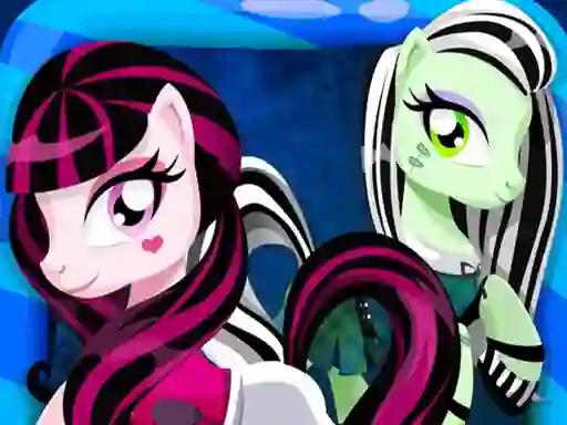 لعبة My Monster High Pony Girls على الانترنت