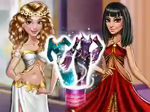 لعبة Dolly Princess vs. Villain Dress Up على الانترنت