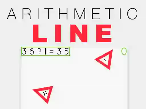 لعبة Arithmetic line على الانترنت