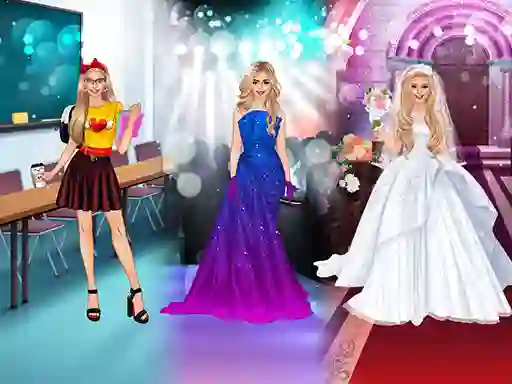 لعبة Superstar Career Dress Up على الانترنت
