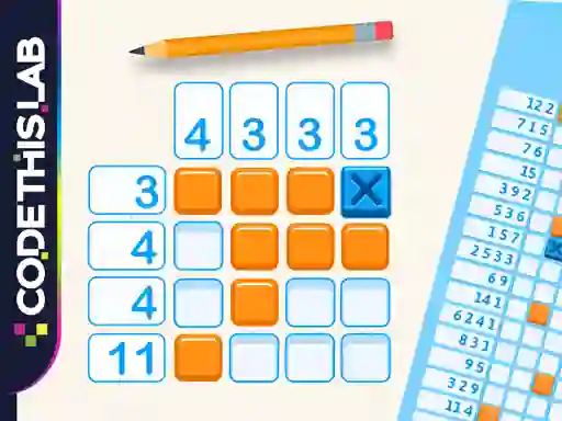 لعبة Classic Nonogram على الانترنت